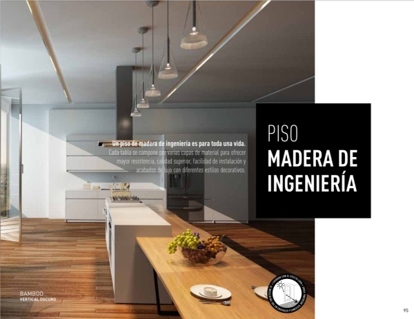 Piso de Madera de Ingeniería