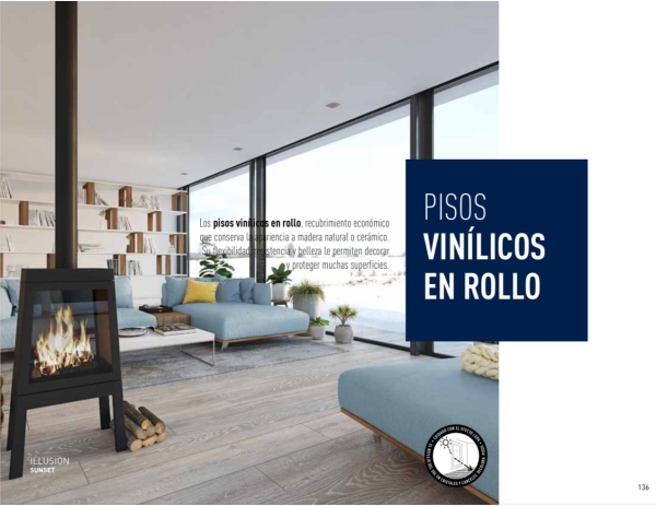 Pisos Vinílicos en Rollo